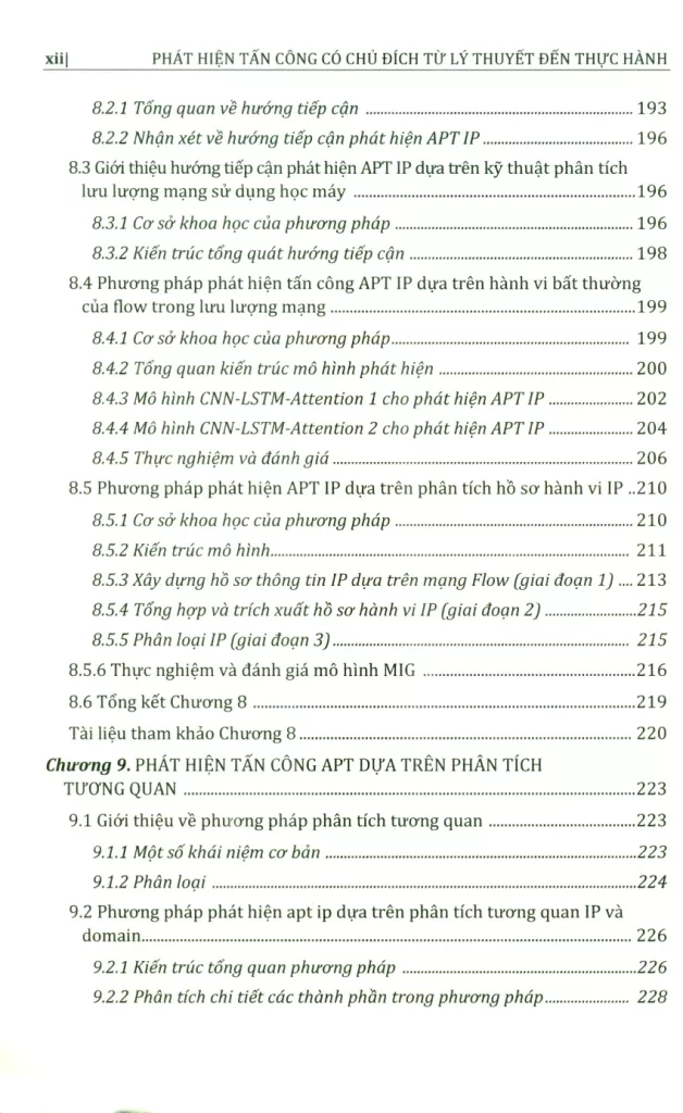 PHÁT HIỆN TẤN CÔNG CÓ CHỦ ĐỊCH - TỪ LÝ THUYẾT ĐẾN THỰC HÀNH (Sách chuyên khảo)